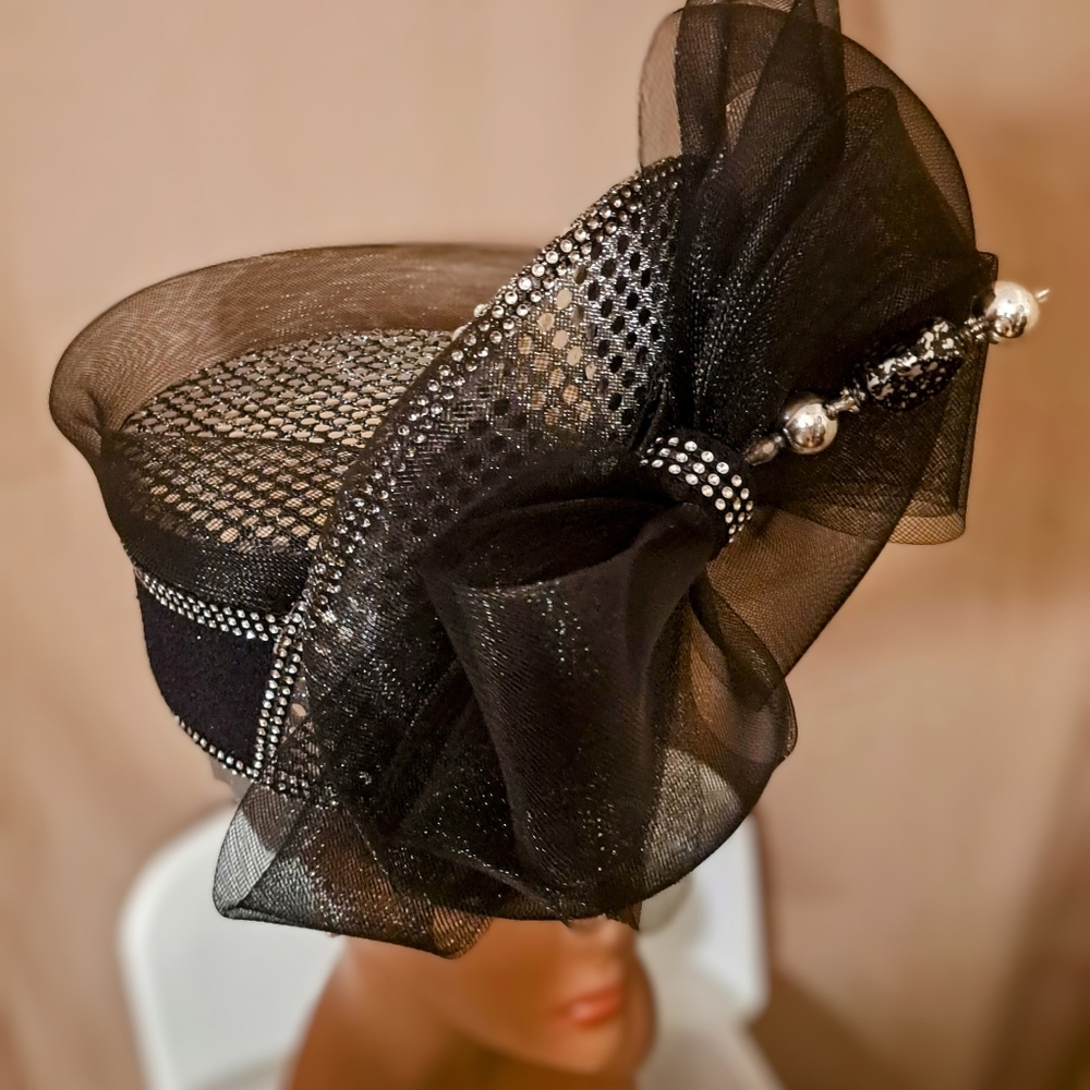 COGIC Pill Box Hat With Hat Pin